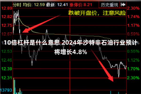 10倍杠杆是什么意思 2024年沙特非石油行业预计将增长4.8%